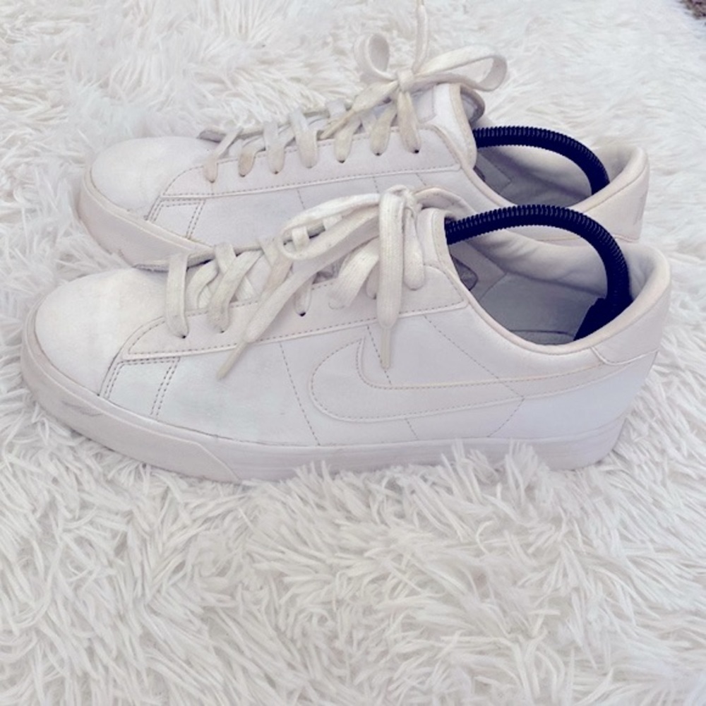 Nike white blazer
